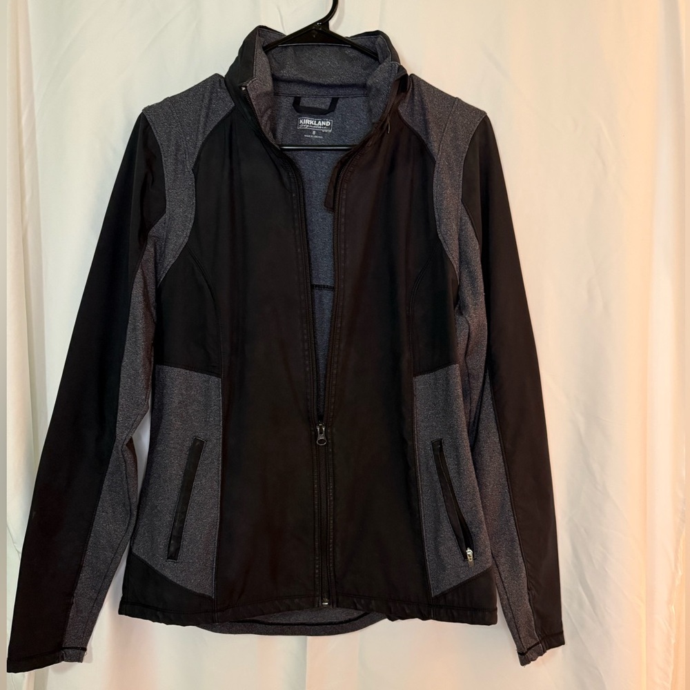 Black jacket.